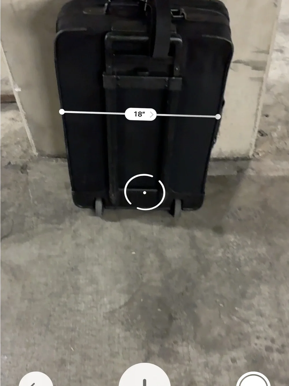 Briggs & Riley Black Men's Carry-On Travel Luggage Needs Repair